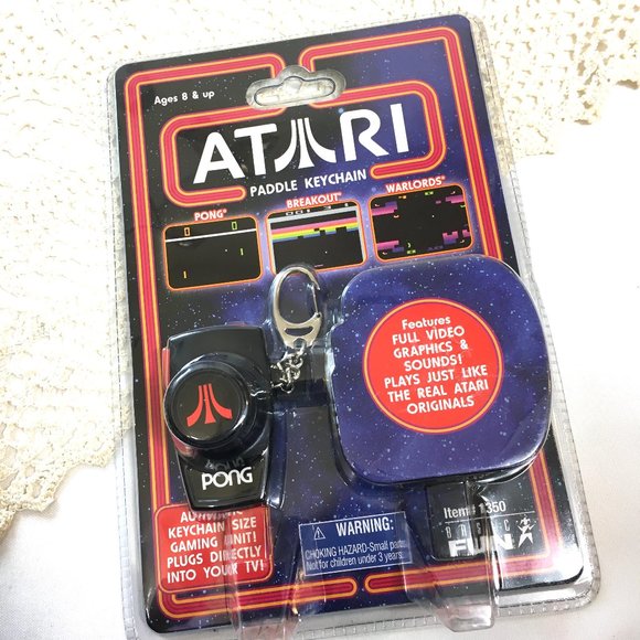 Atari Keychain Pong/Breakout/Warlords Vtg  2006 - Picture 2 of 12